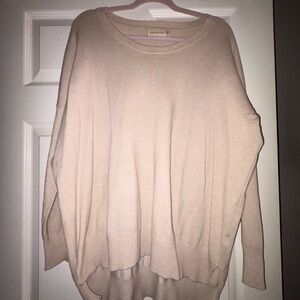 Dreamers Light Beige Crew Neck Sweater